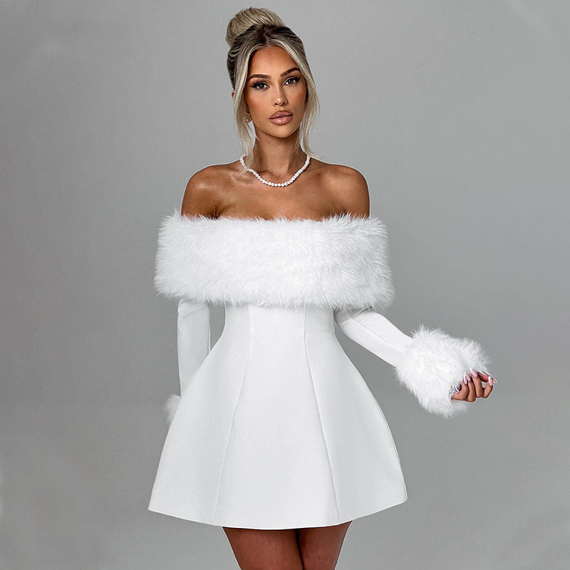 ÉLANCE | ROBE FOURRURE ÉLÉGANCE