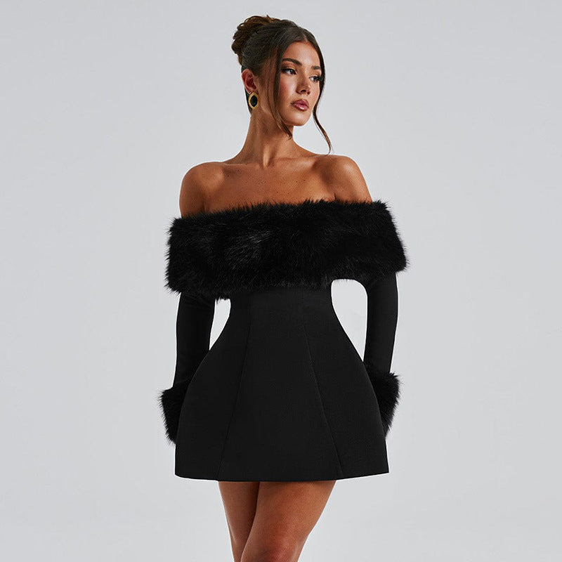 ÉLANCE | ROBE FOURRURE ÉLÉGANCE
