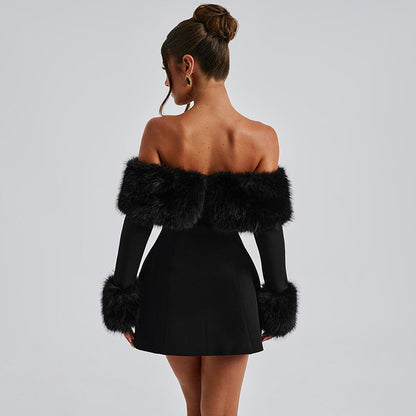 ÉLANCE | ROBE FOURRURE ÉLÉGANCE