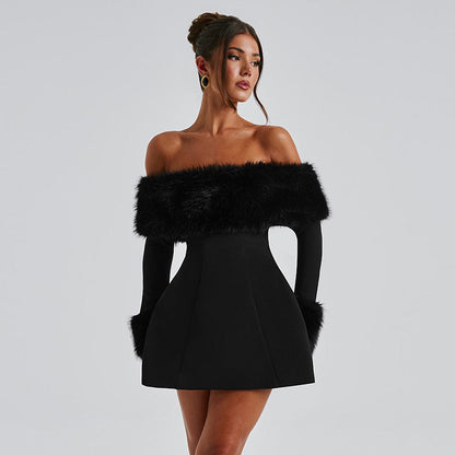 ÉLANCE | ROBE FOURRURE ÉLÉGANCE